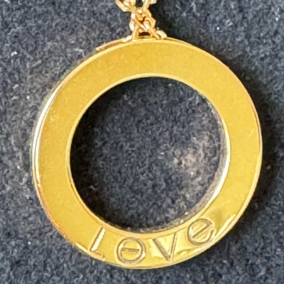 ‼️SOLD‼️ Cartier Love Necklace, 3 Diamonds, RG Inc Authenticity Card/Box/Receipt - Picture 7 of 16